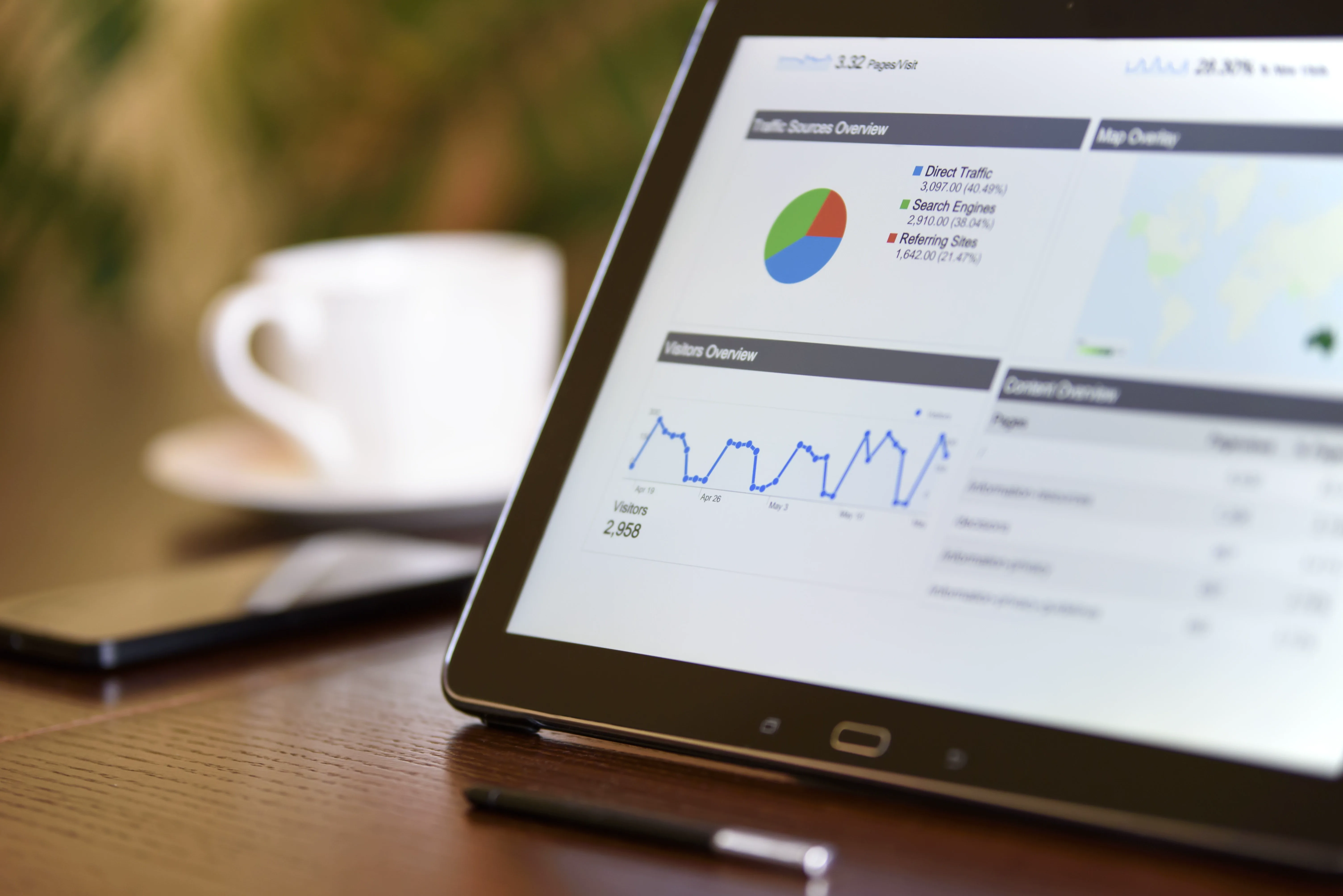 IOTONIX platform on tablet